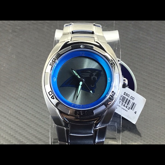 Fossil Kaleido ~ Carolina Panthers  NWT - Picture 5 of 7
